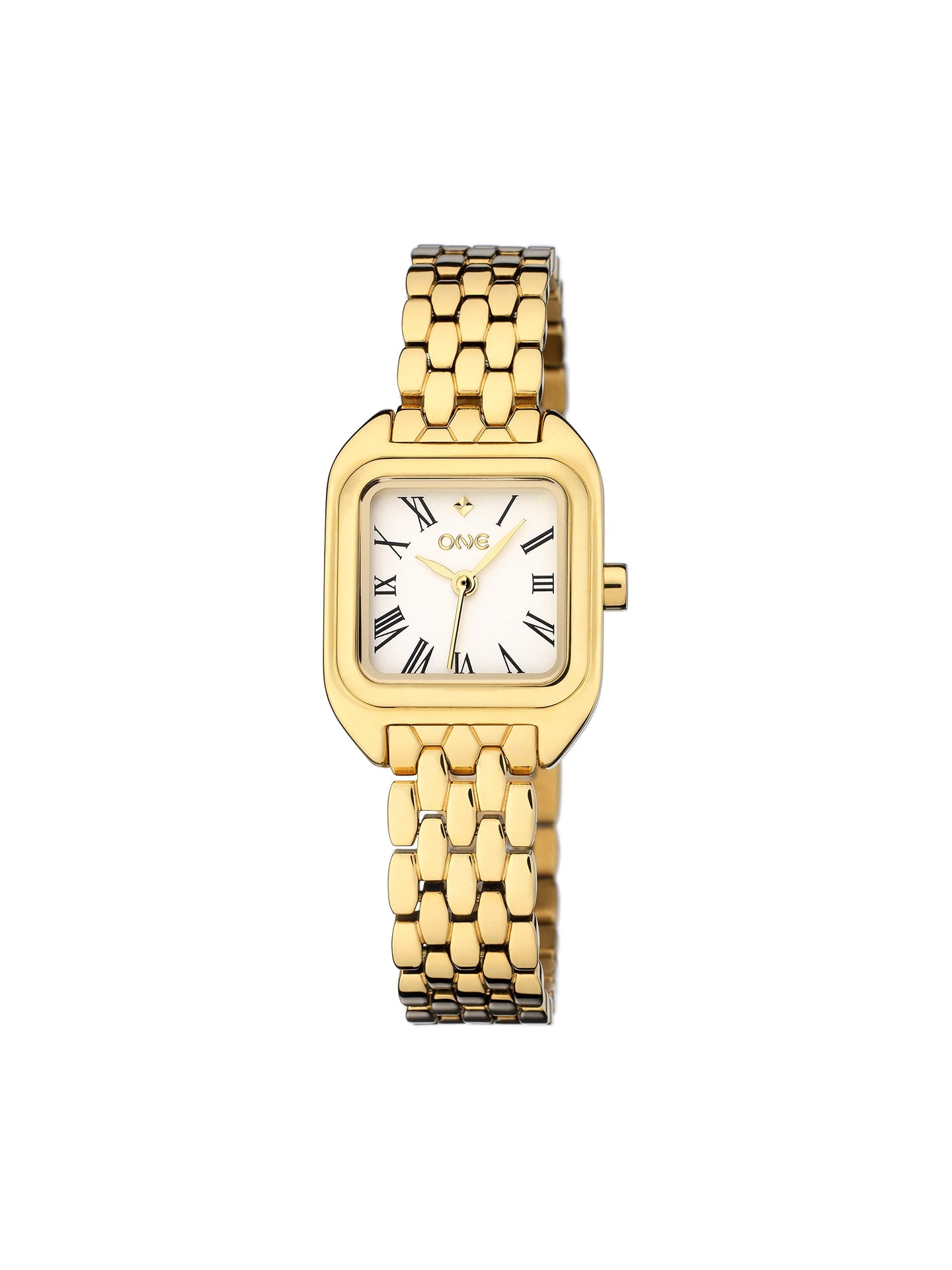 Reloj Majesty Gold en tono dorado ONE