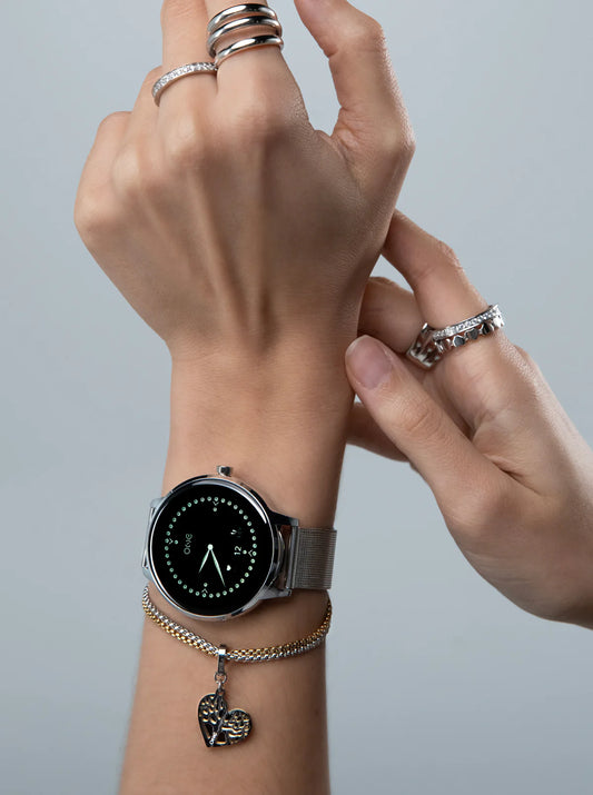 Pulsera Energy Master Soft Silver & Gold L