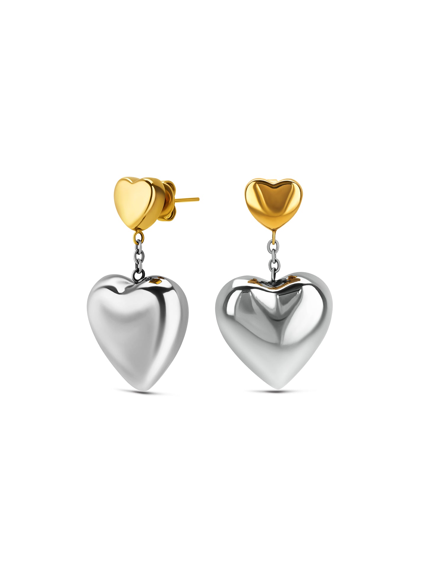 Aros Crazy Heart Bicolor