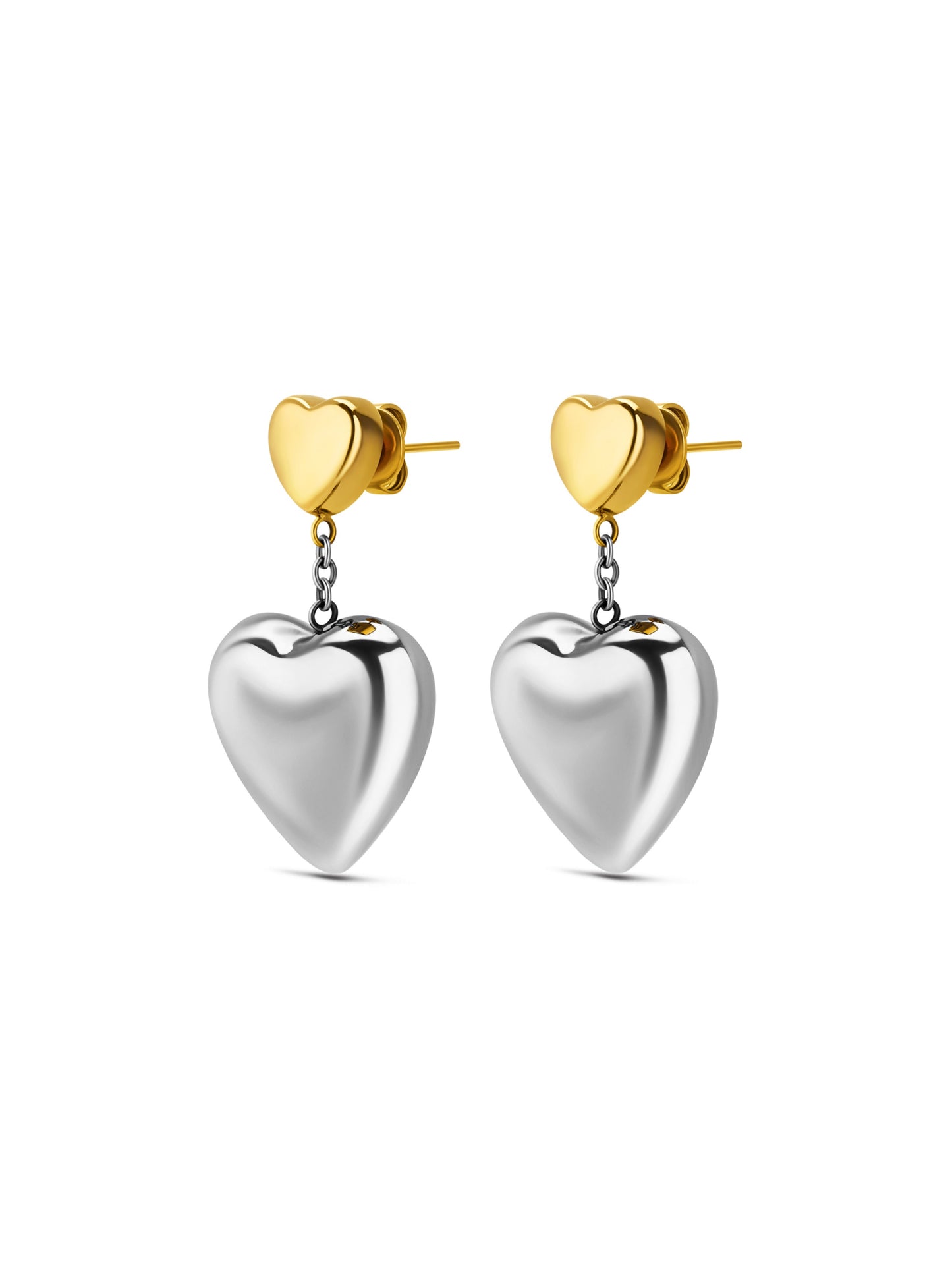 Aros Crazy Heart Bicolor