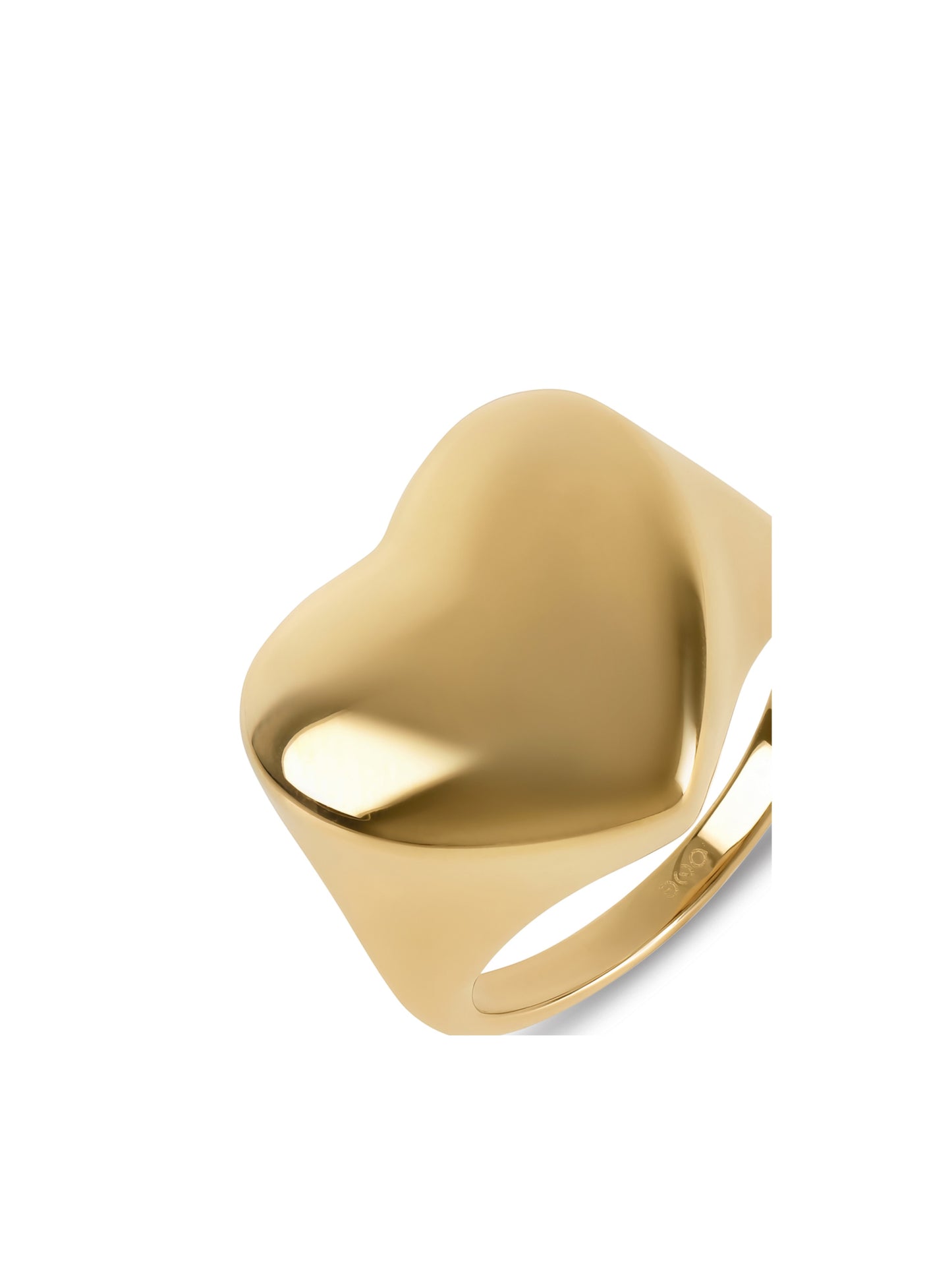 Anillo Crazy Heart Gold