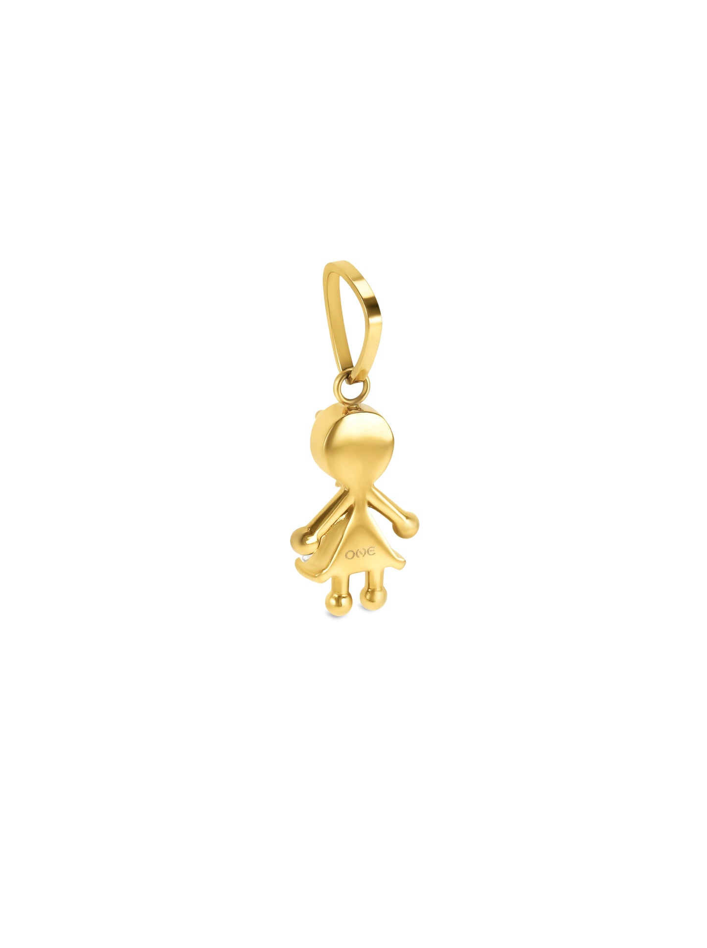 Charm ONE Energy Girl Crystal Gold