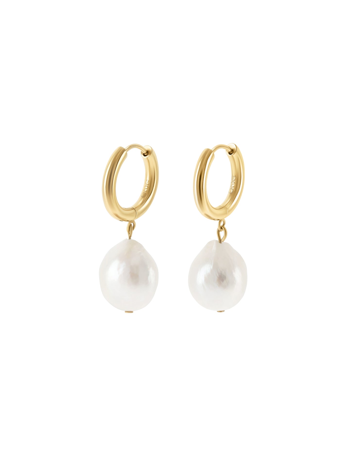 Pendientes ONE Pearly Hoops