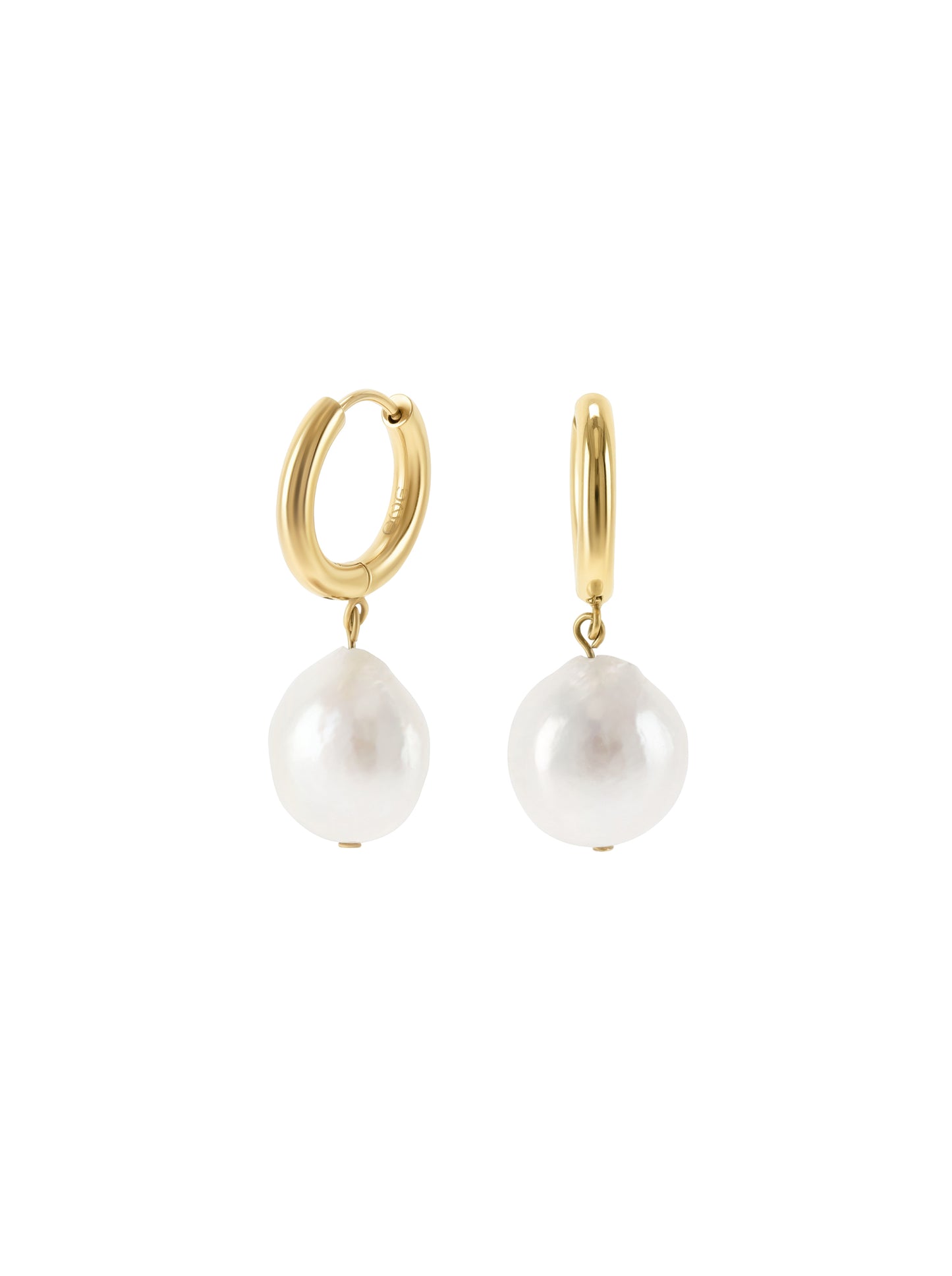 Pendientes ONE Pearly Hoops