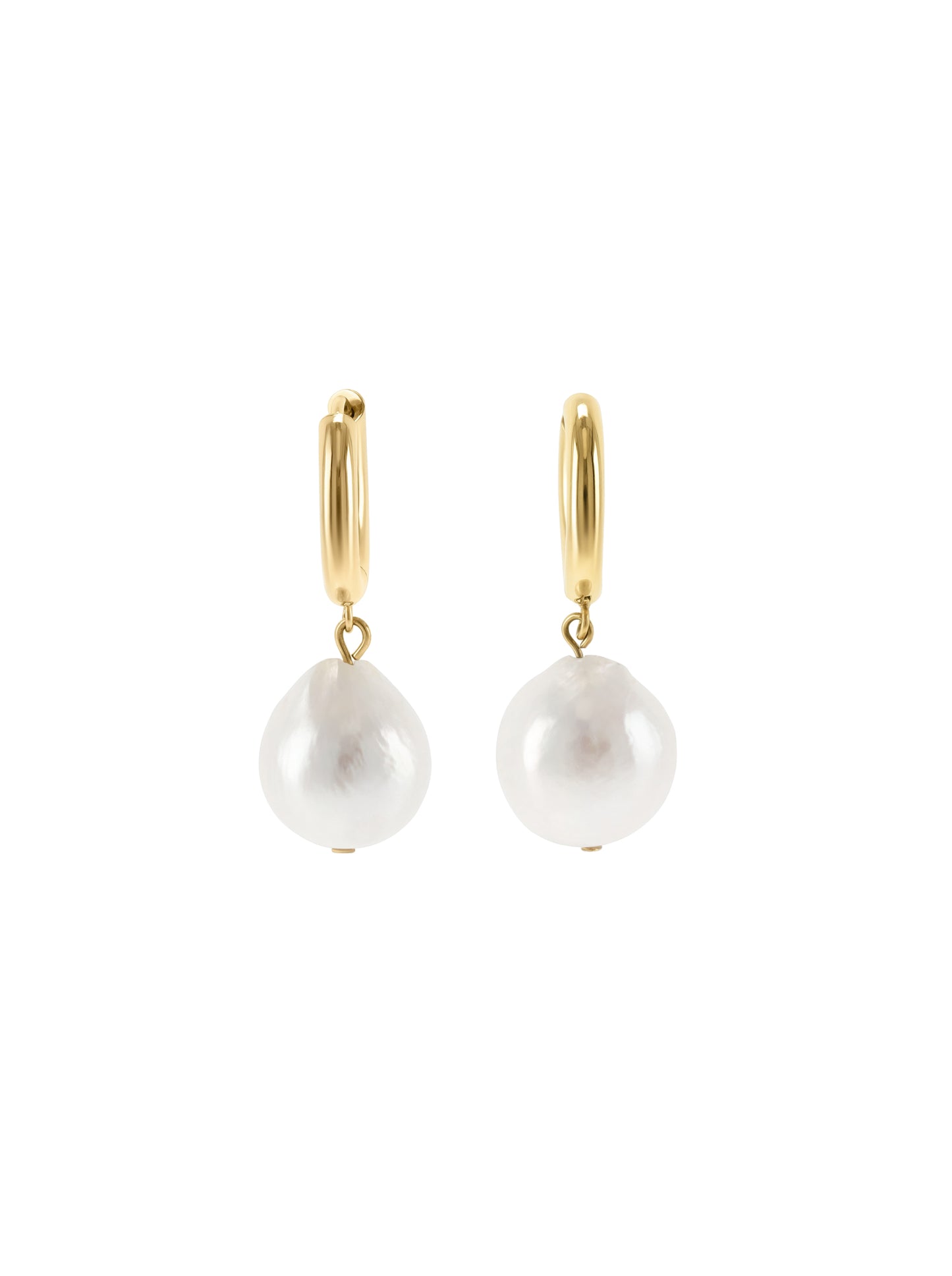 Pendientes ONE Pearly Hoops
