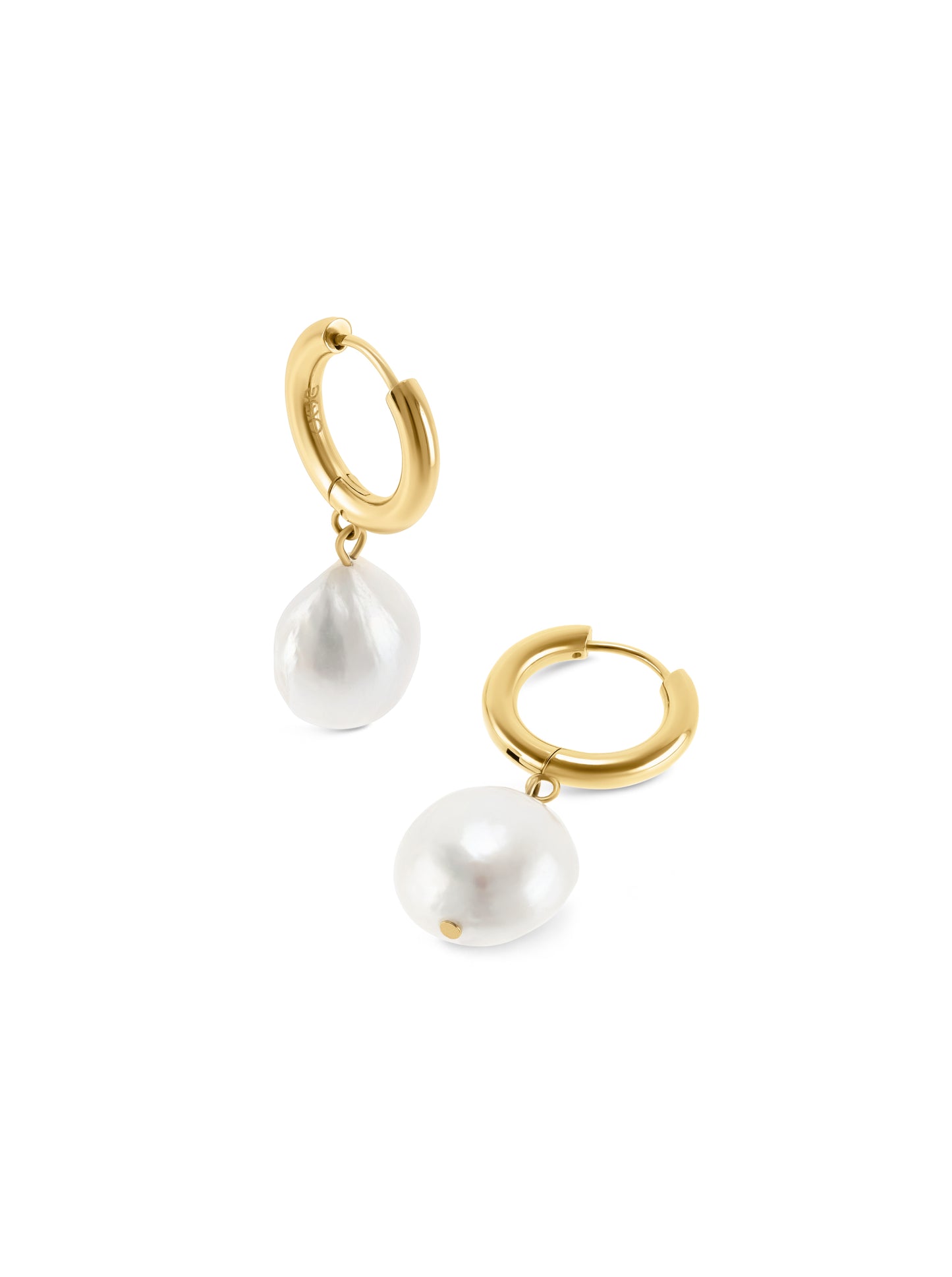 Pendientes ONE Pearly Hoops