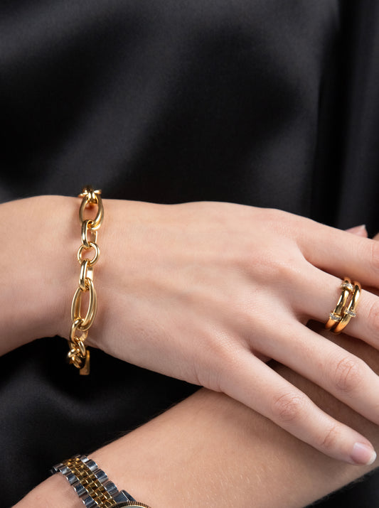 Pulsera Luminous Solid Gold