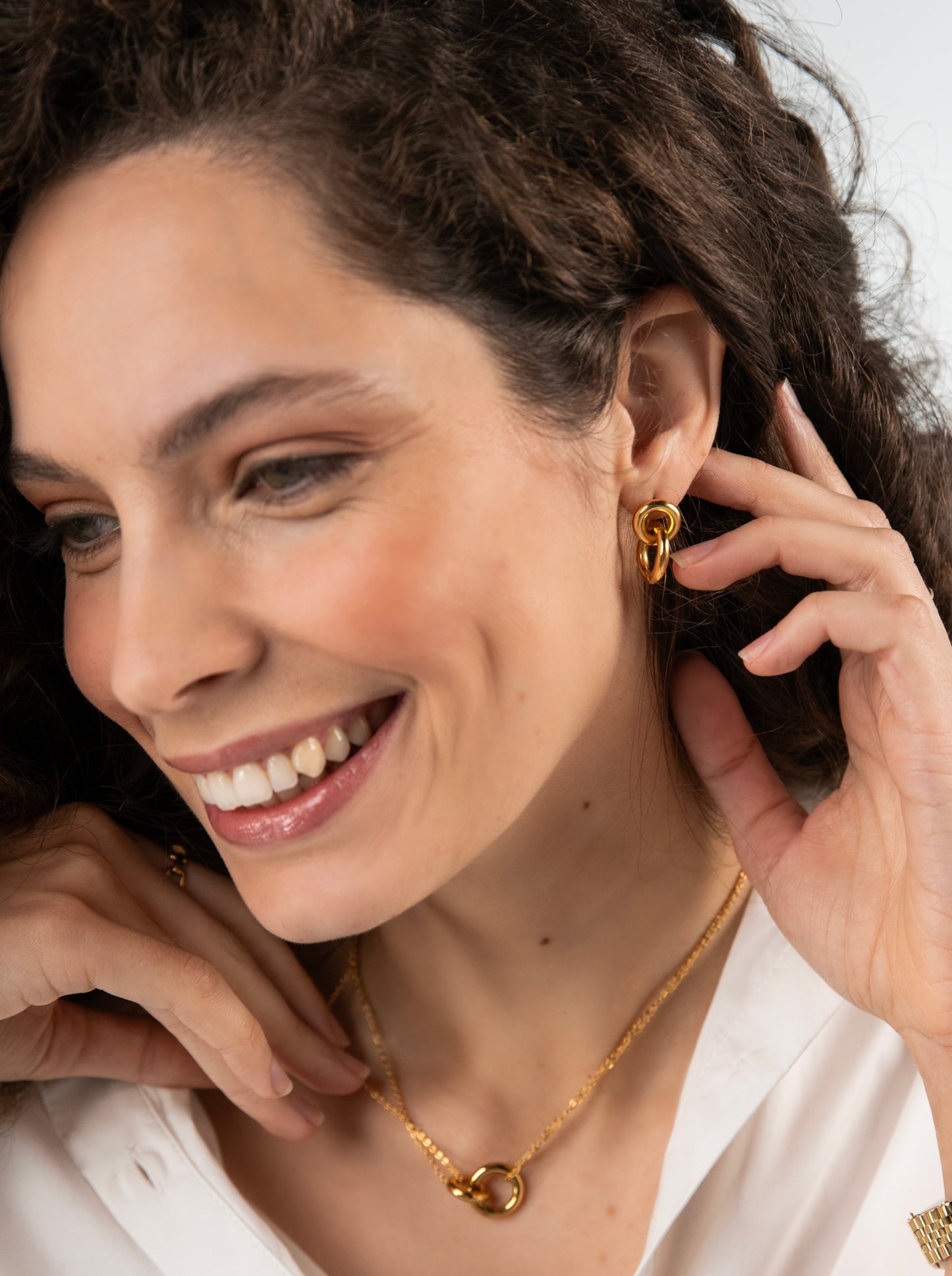 Pendientes ONE Luminous Circle