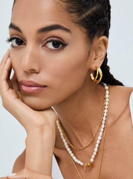 Pendientes ONE Luminous Triple