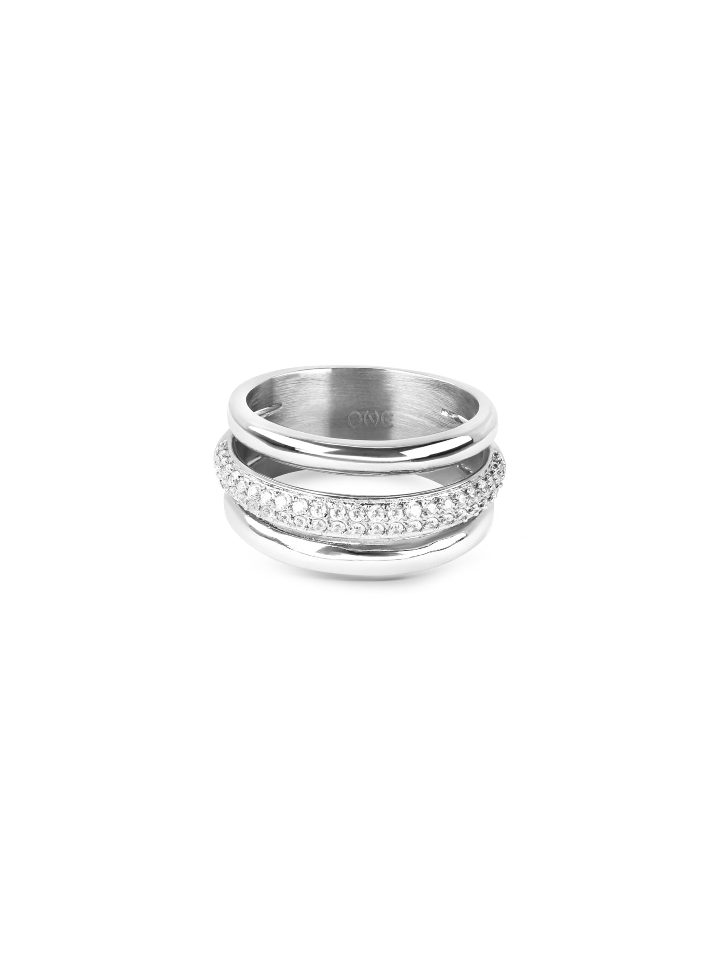 Anillo Silver Frost Crystal
