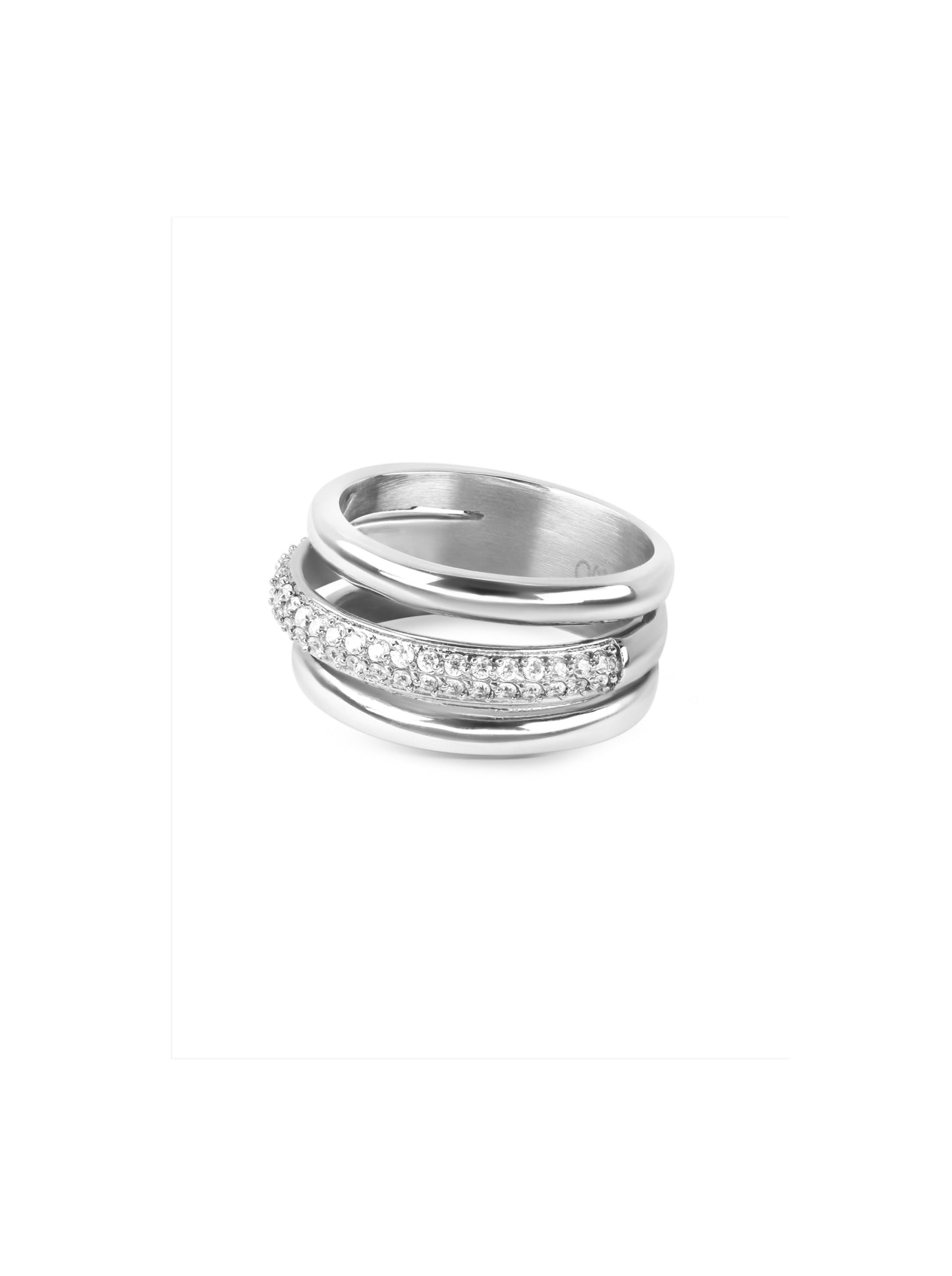 Anillo Silver Frost Crystal