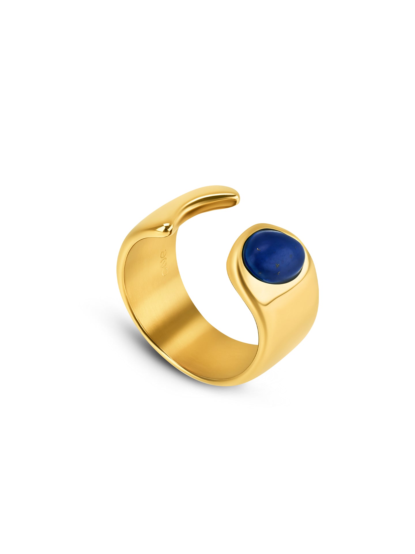 Anillo Element Blue Gold