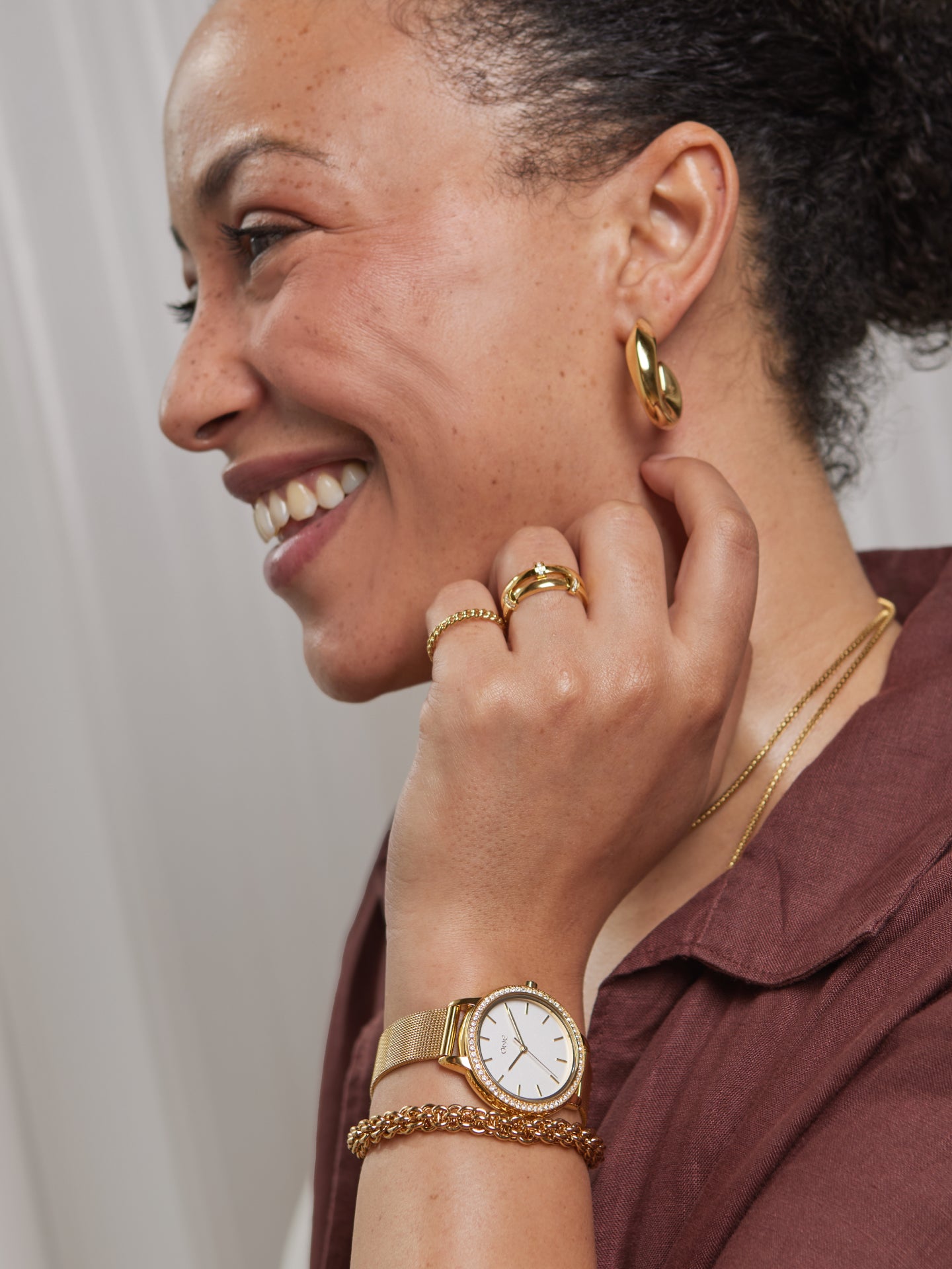 Reloj ONE Twin Spark Gold