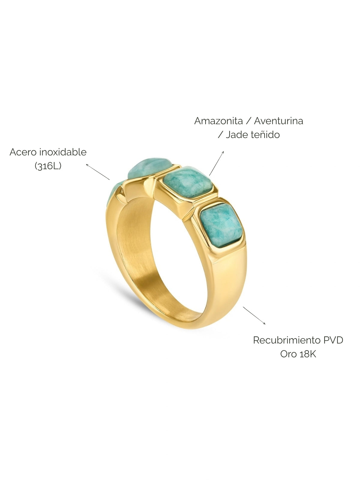 Anillo Bold 12 Gold