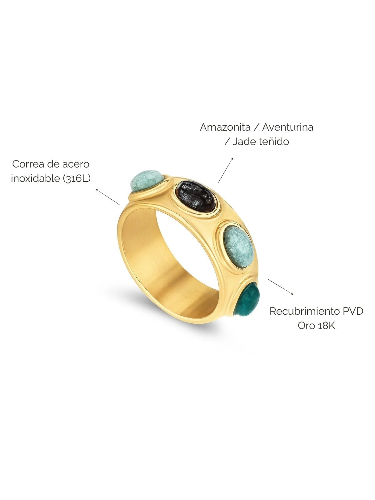 Anillo Bold 14 Gold