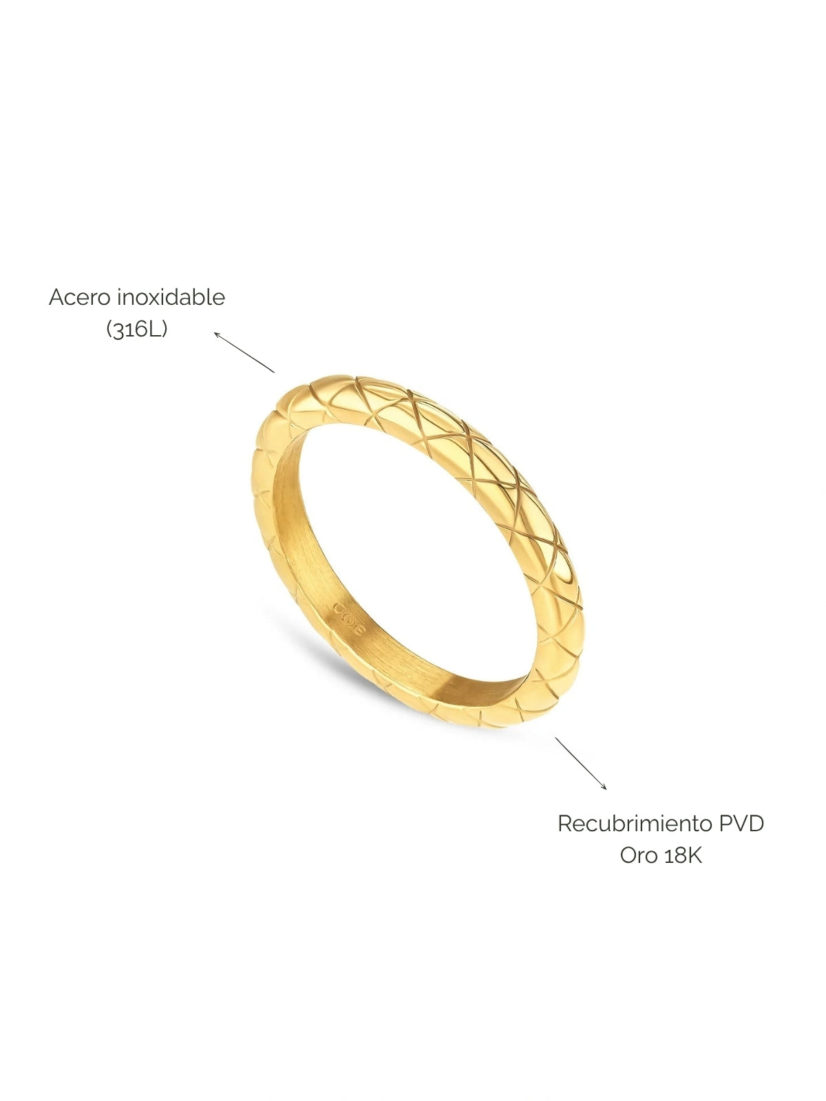 Anillo Delightful Slim Gold