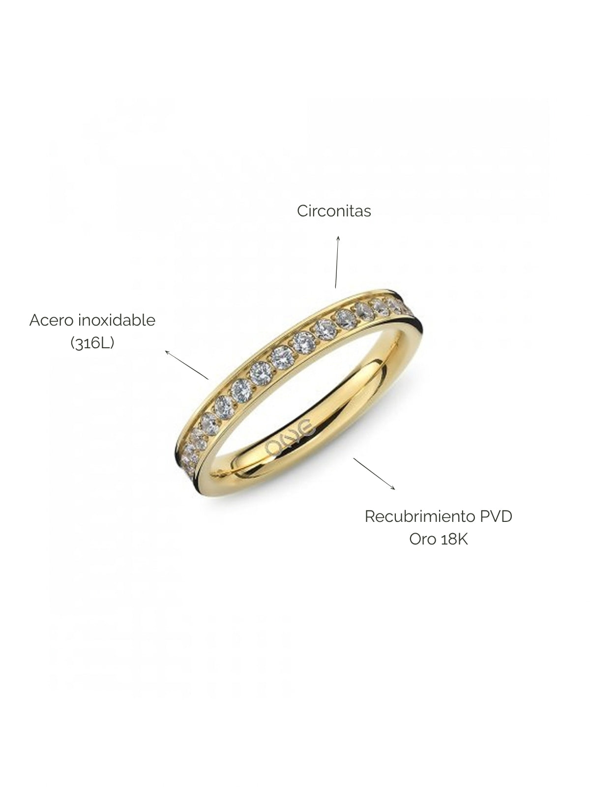 Anillo London 03 Gold