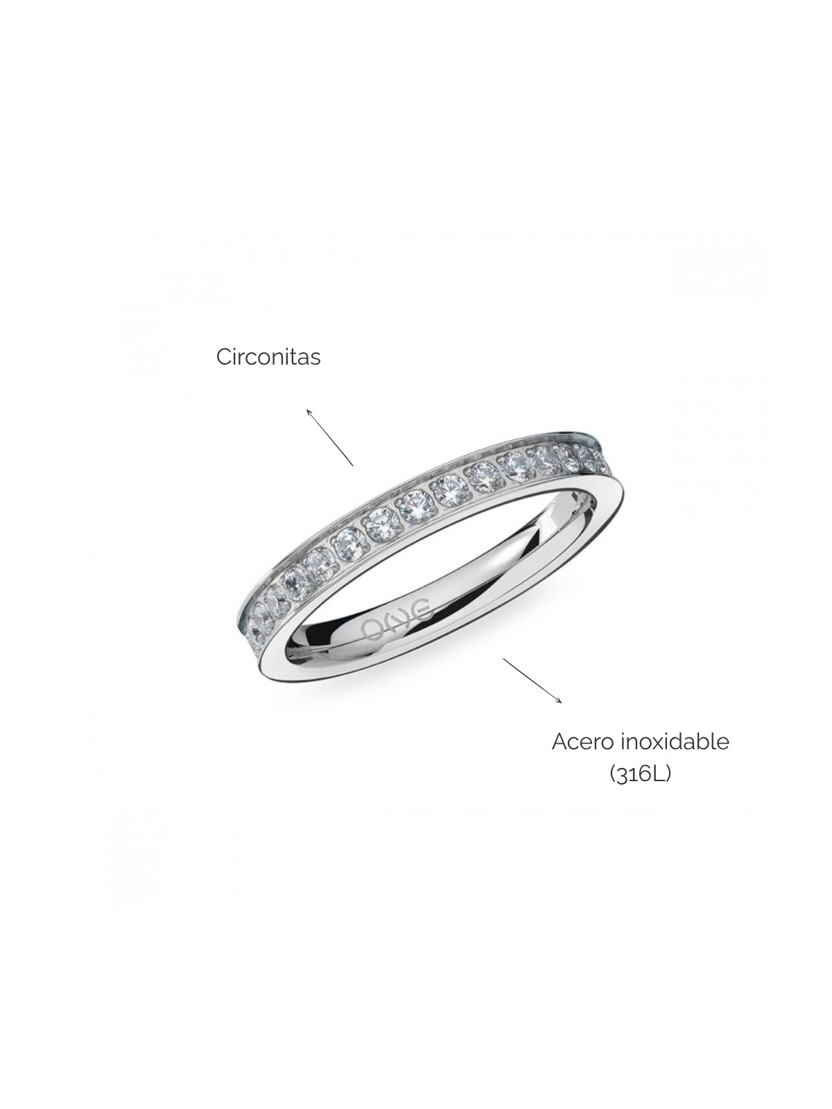 Anillo London 03 Silver