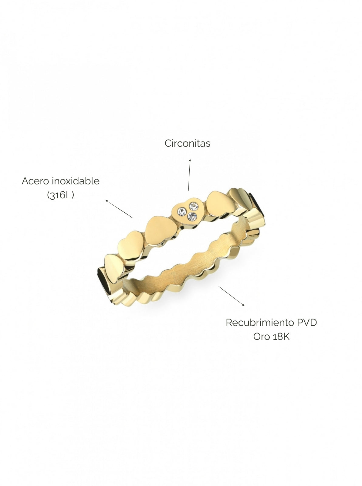 Anillo London 14 Gold