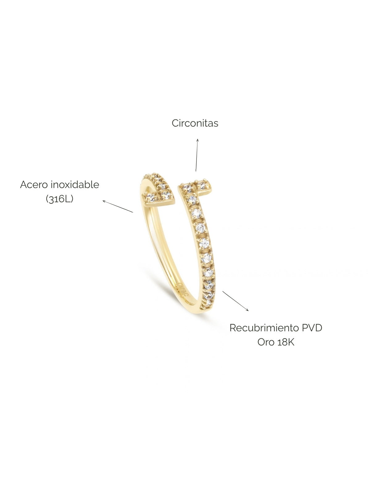 Anillo London 34 Gold