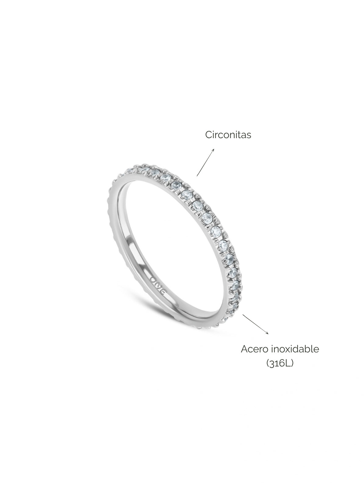 Anillo London 45 Silver