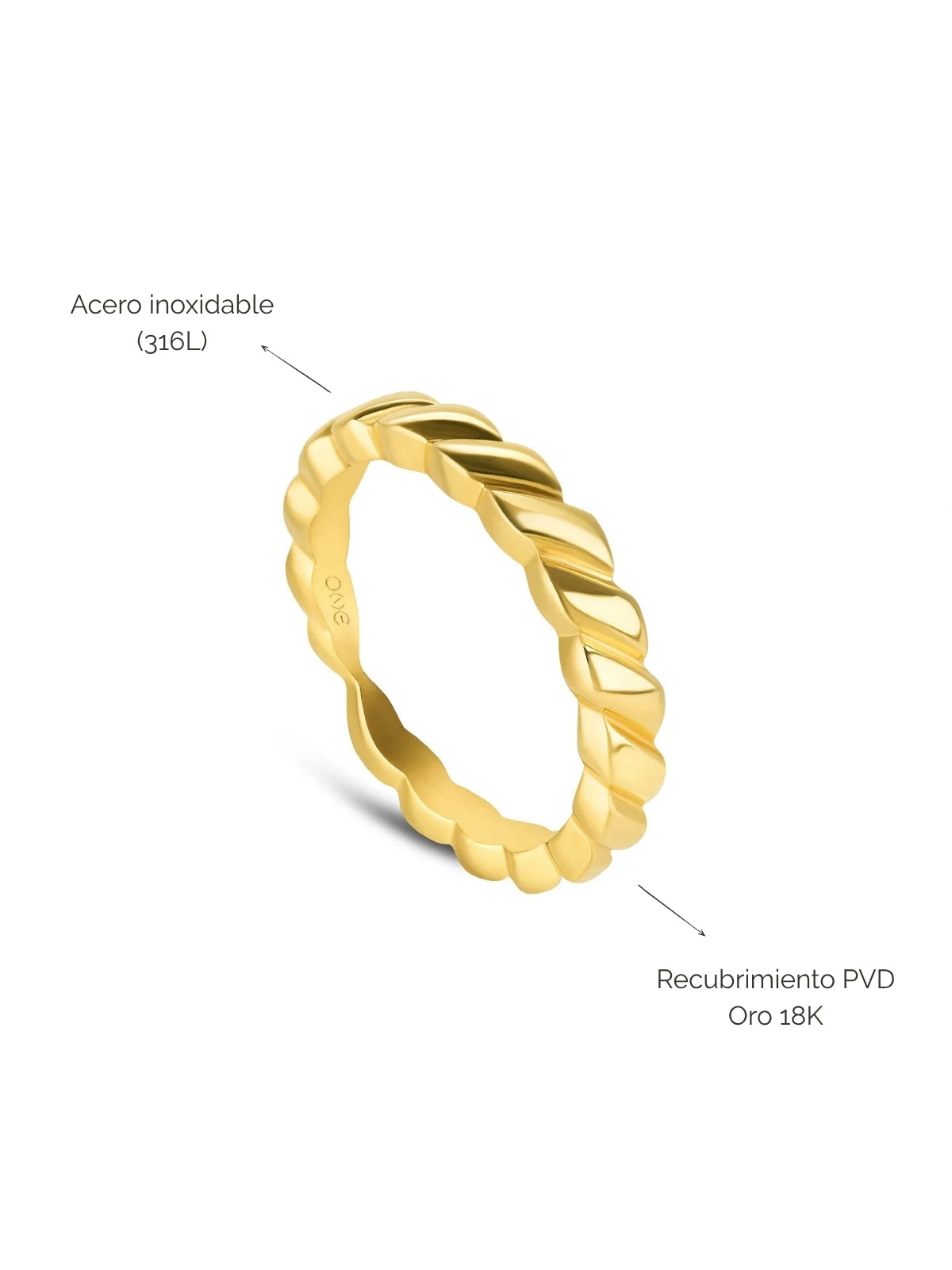 Anillo London 50 Gold
