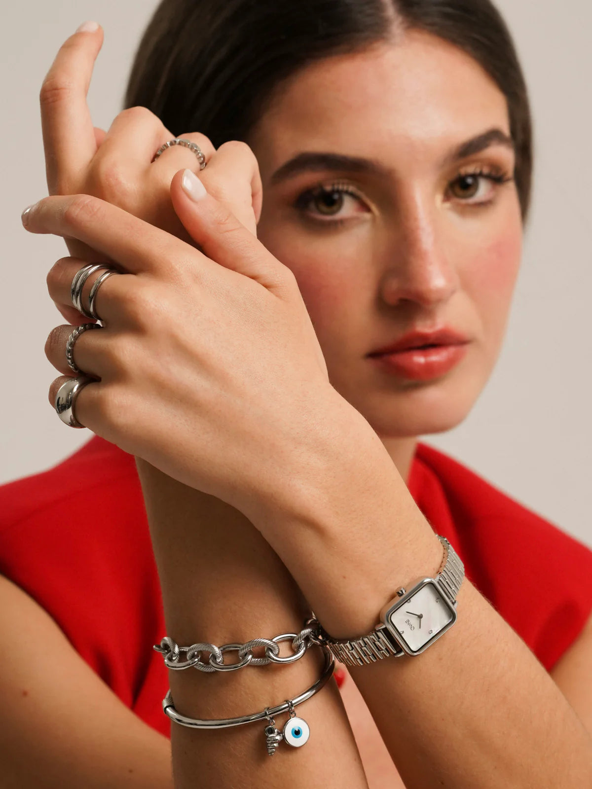 Anillo London 50 Silver