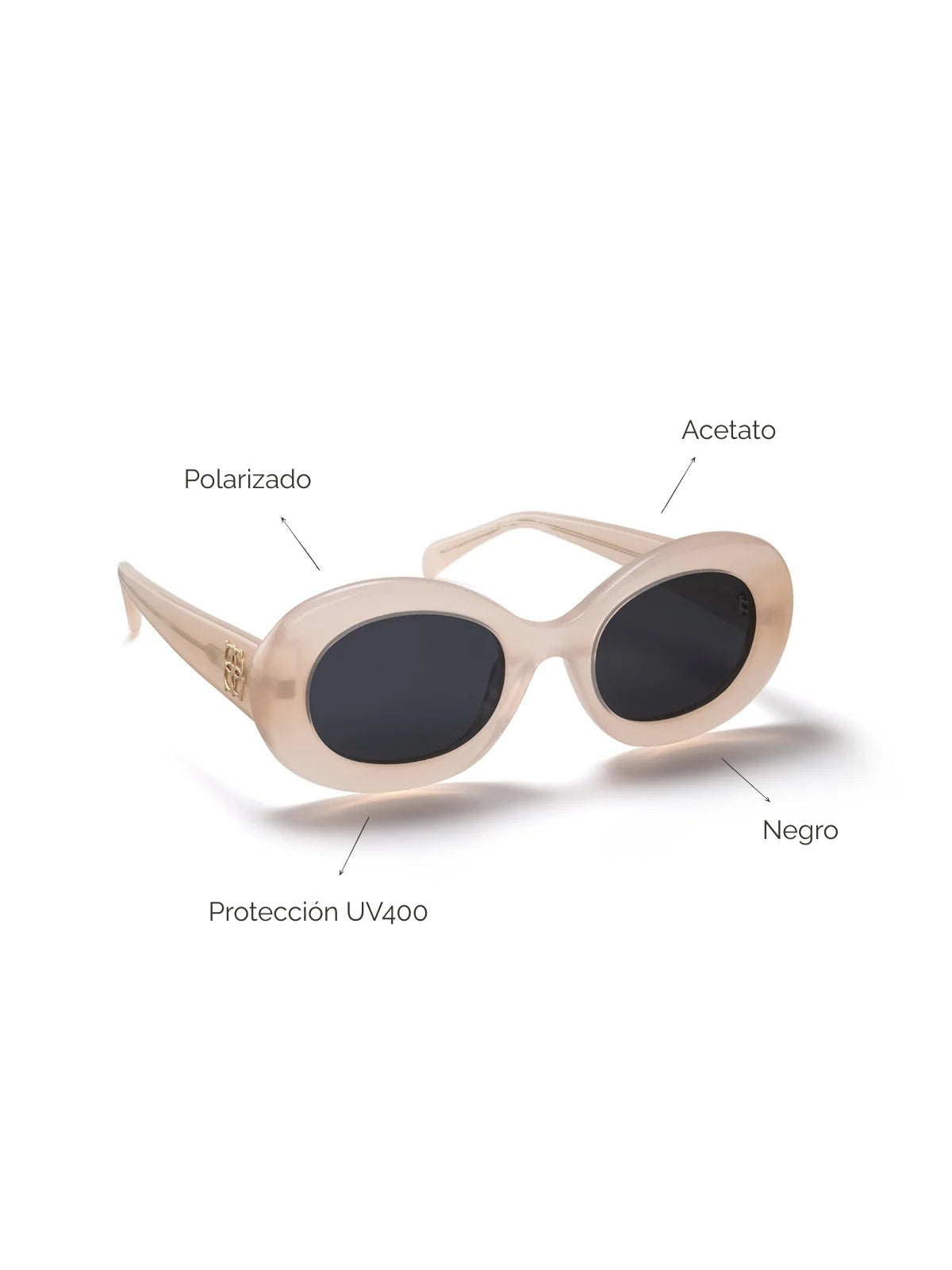 Anteojos de Sol Dolce Small White