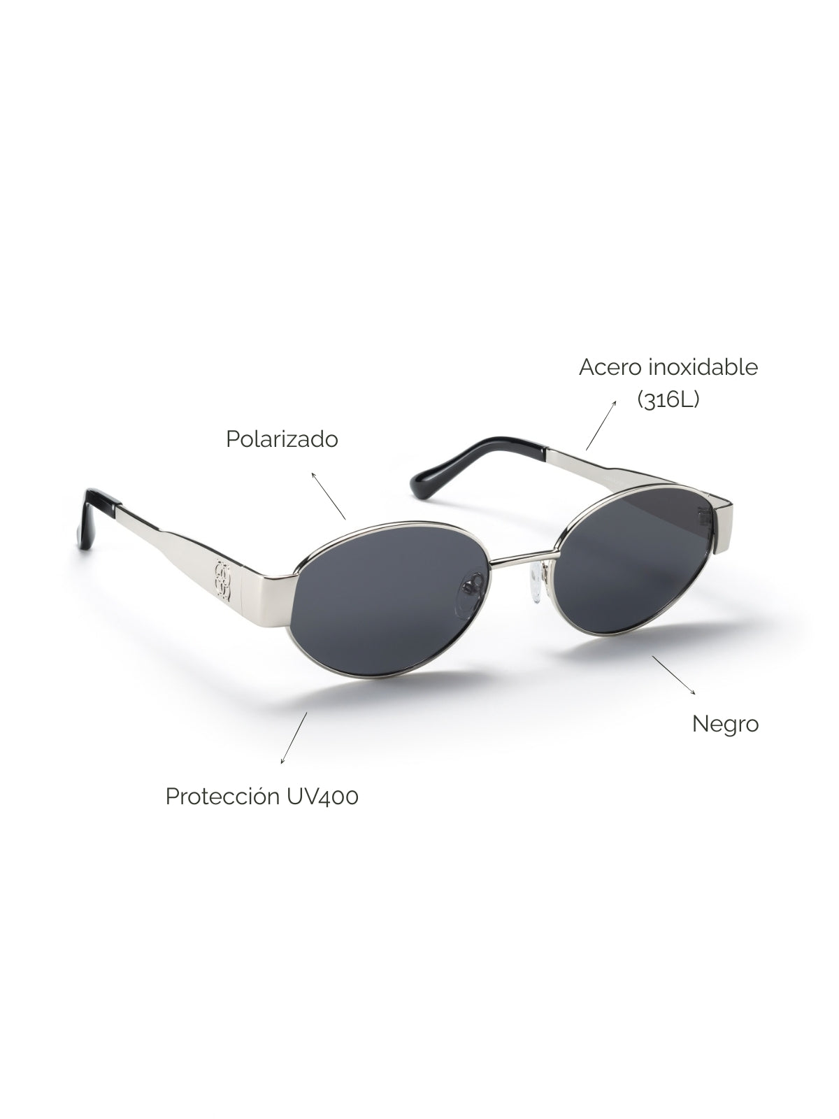 Anteojos de sol Vibe Silver
