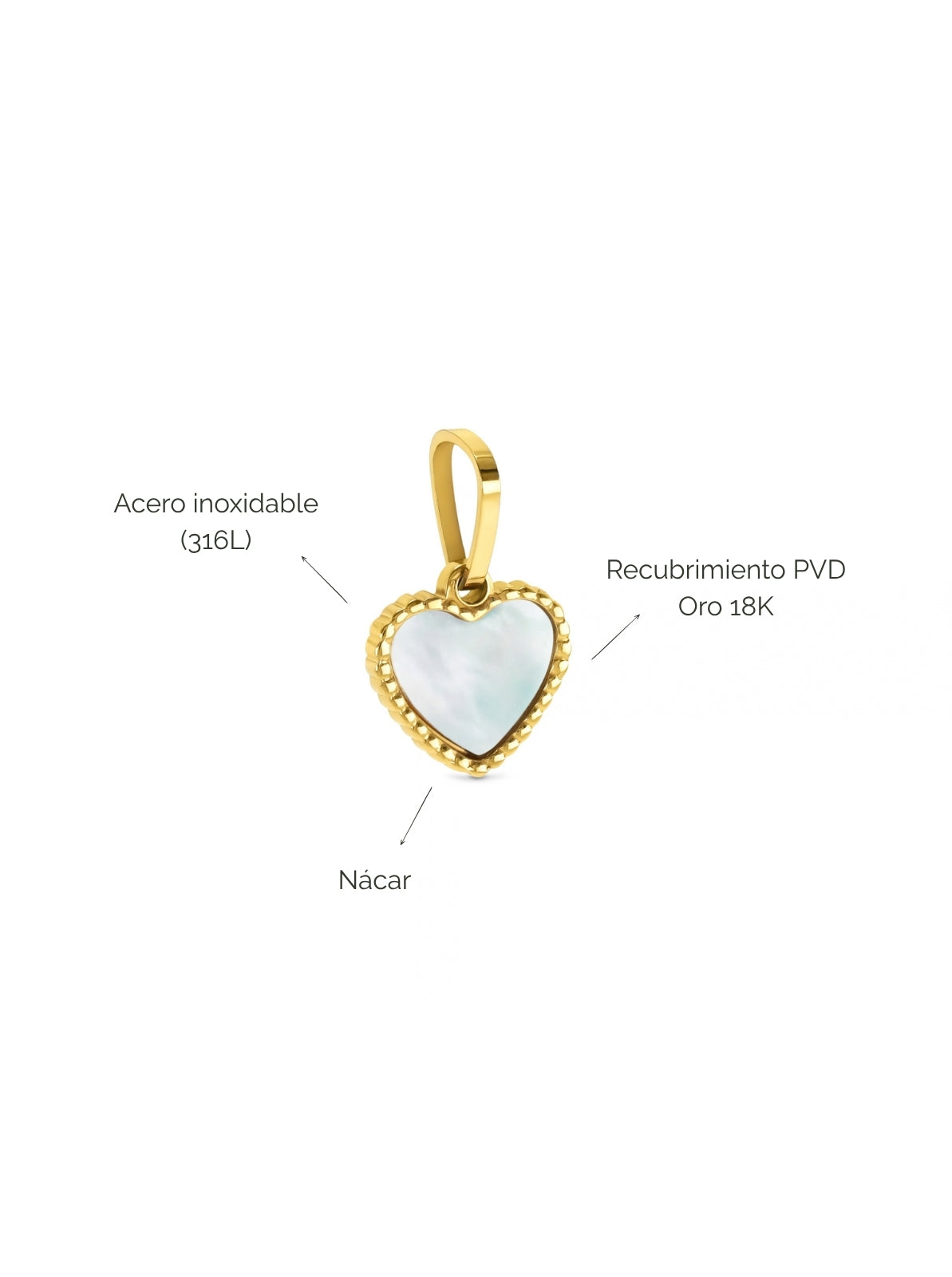Charm Energy Pure Heart Gold