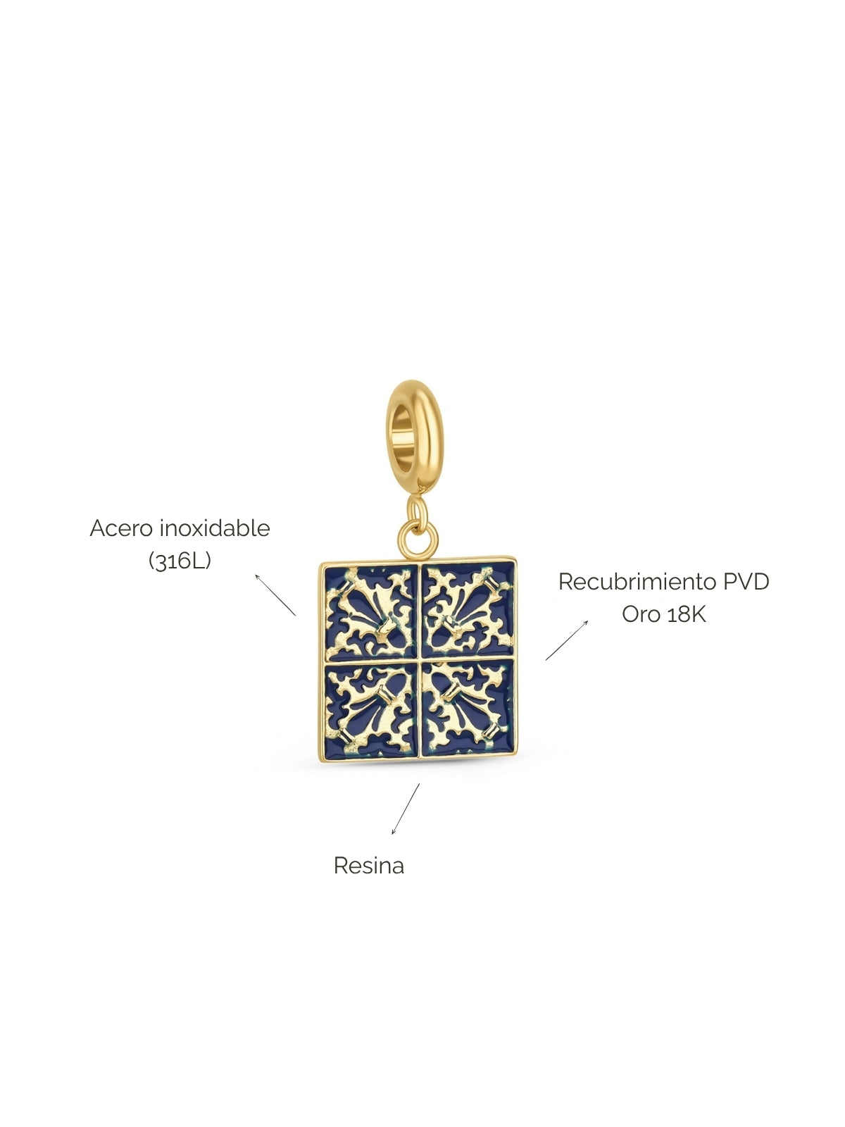 Charm Energy Tile Blue