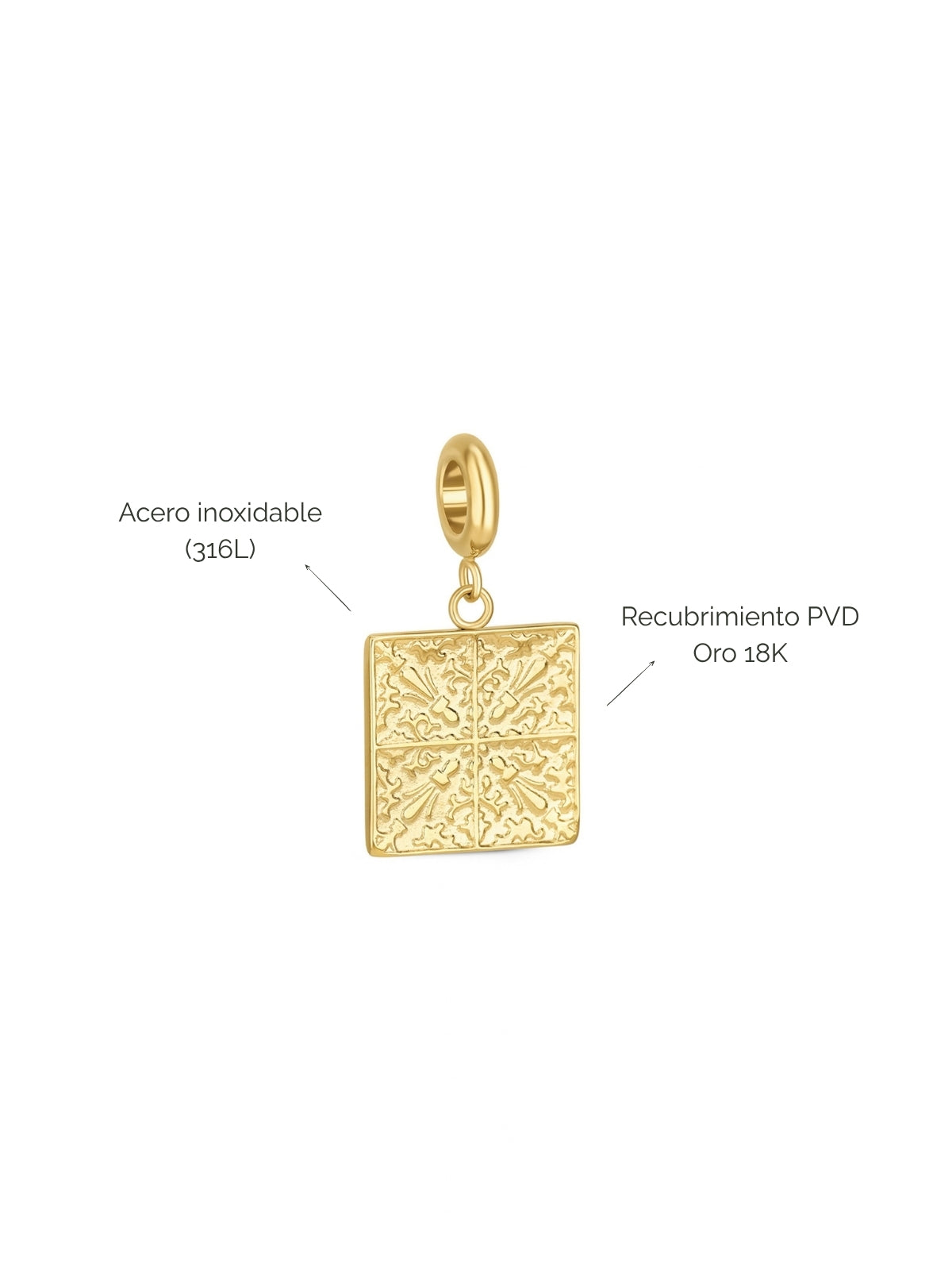 Charm Energy Tile Gold