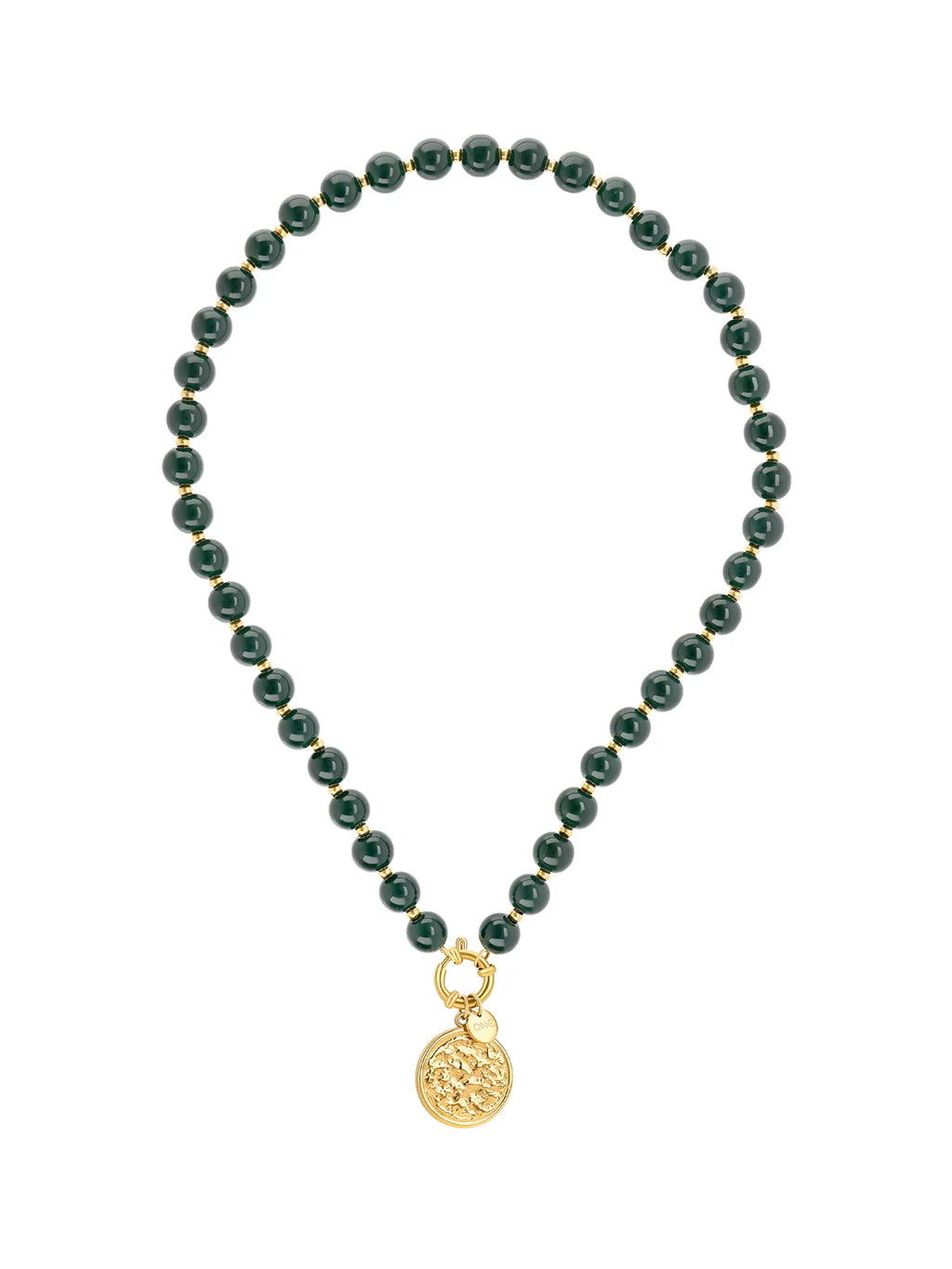 Collar Neckmess Carmela Deep Green