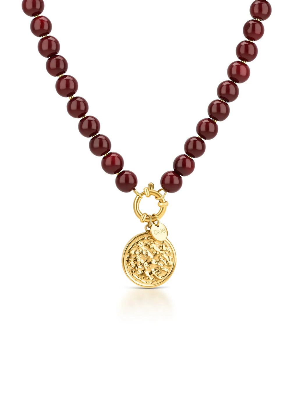 Collar Neckmess Carmela Red Flame
