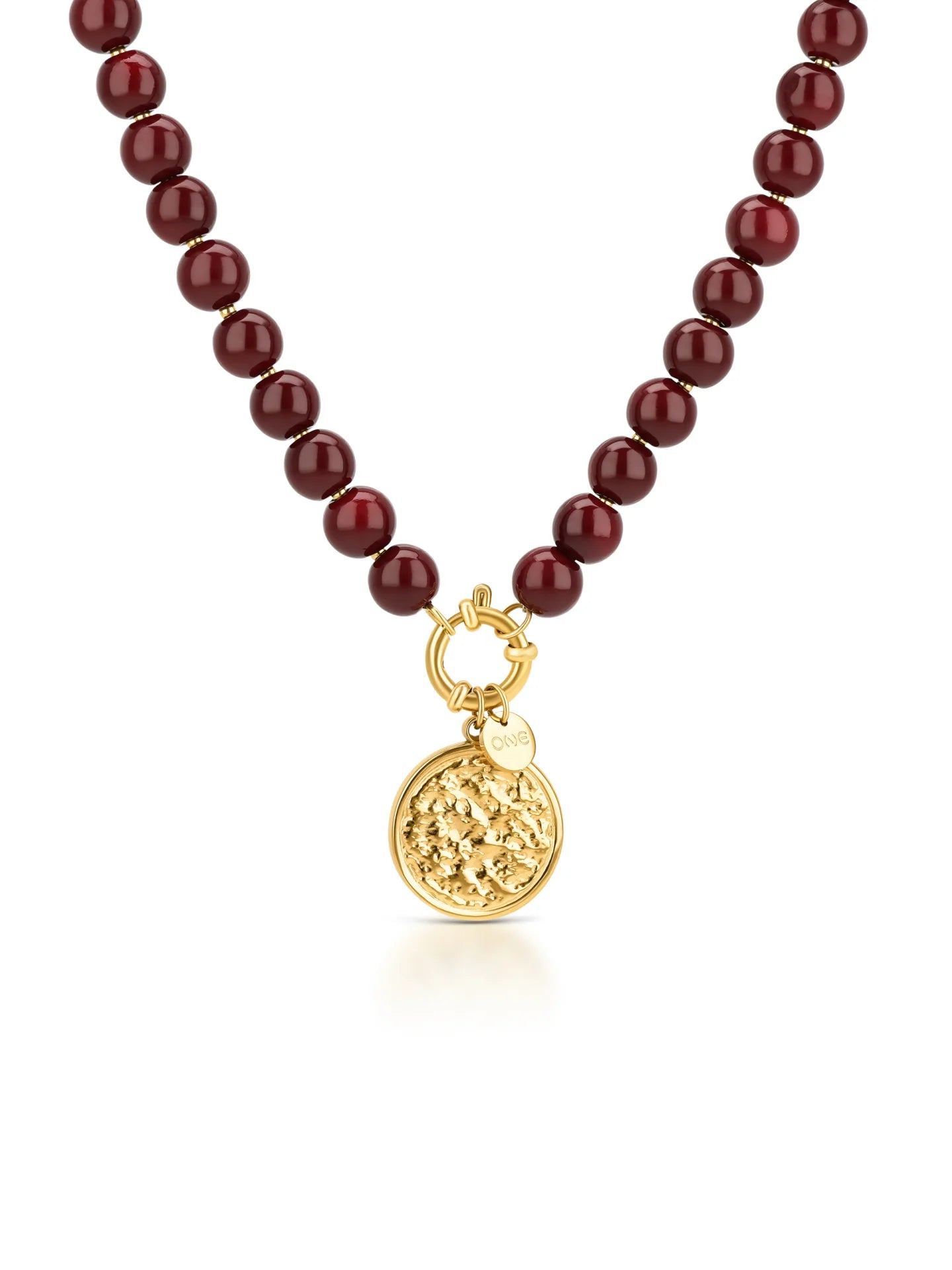 Collar Neckmess Carmela Red Flame