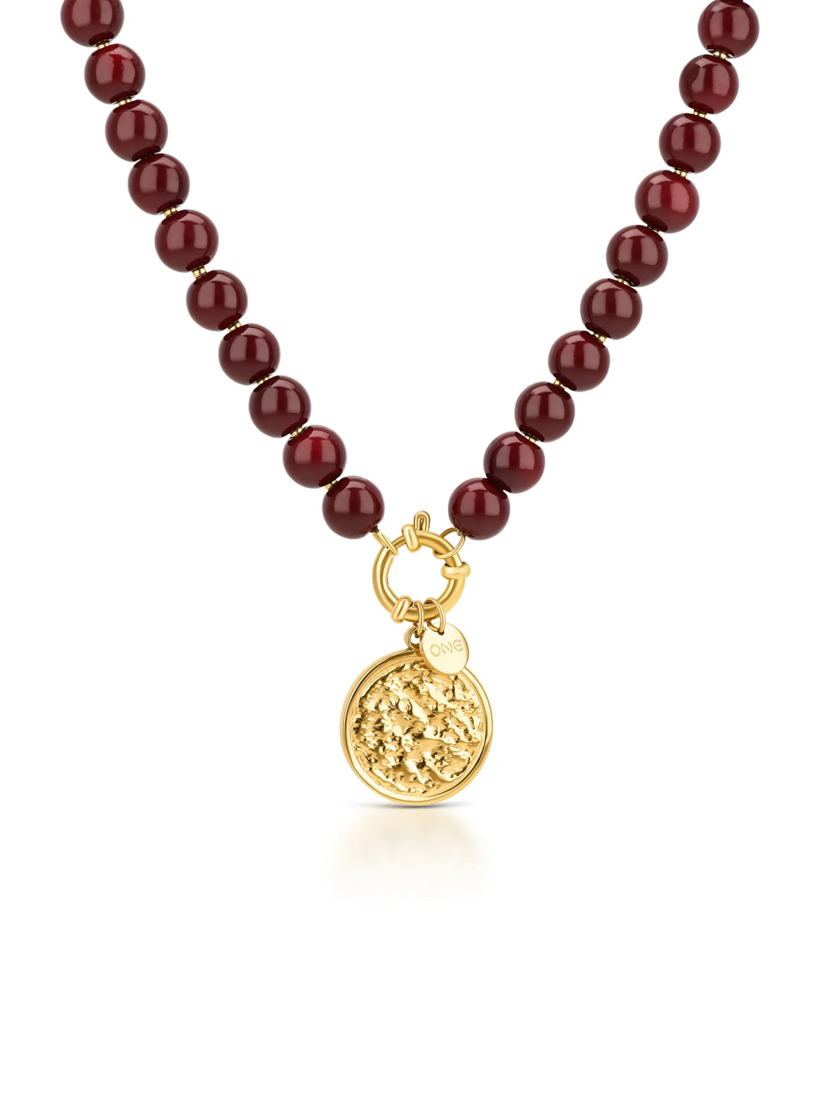 Collar Neckmess Carmela Red Flame