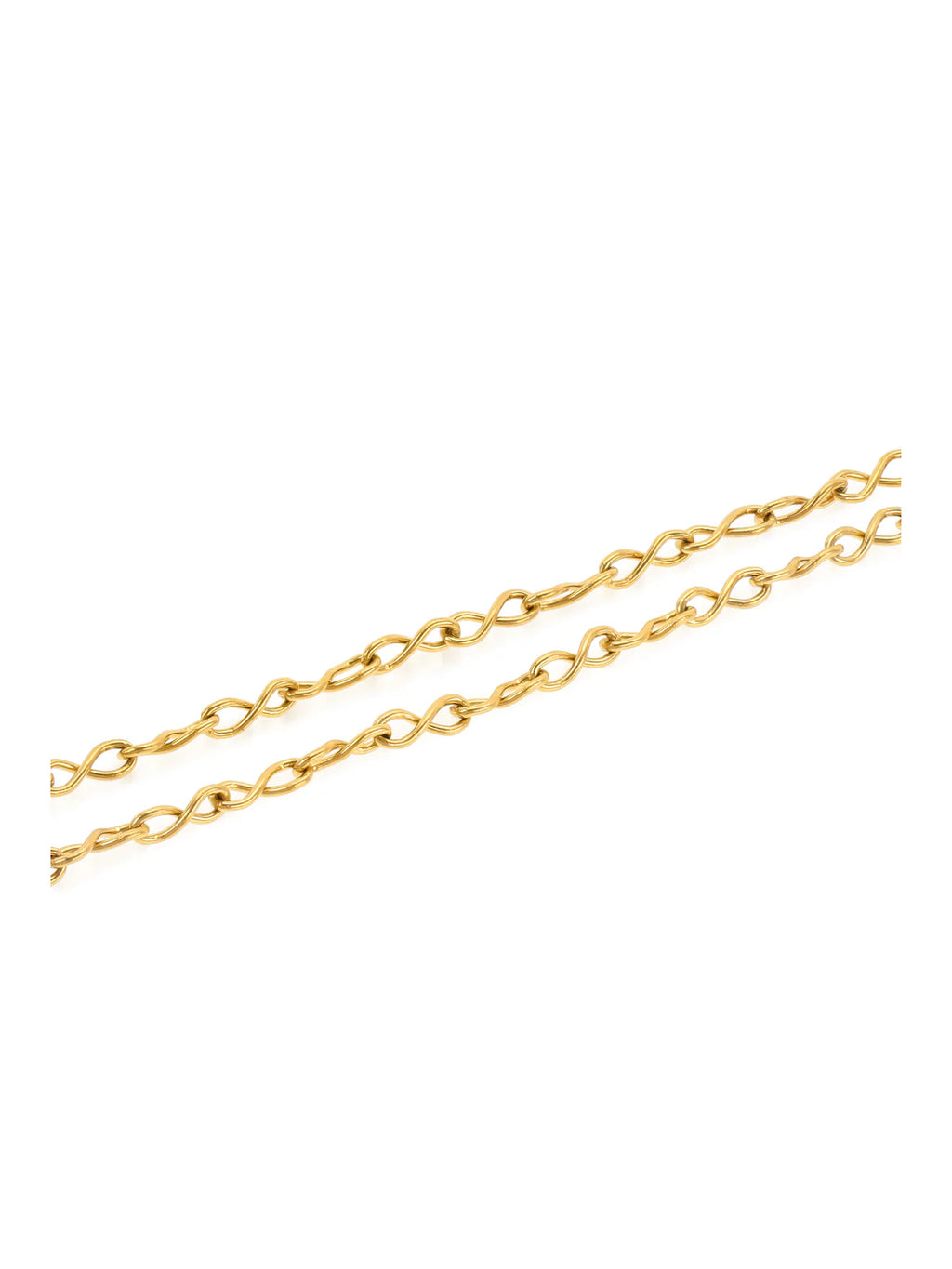 Collar Neckmess Enlace Long Gold