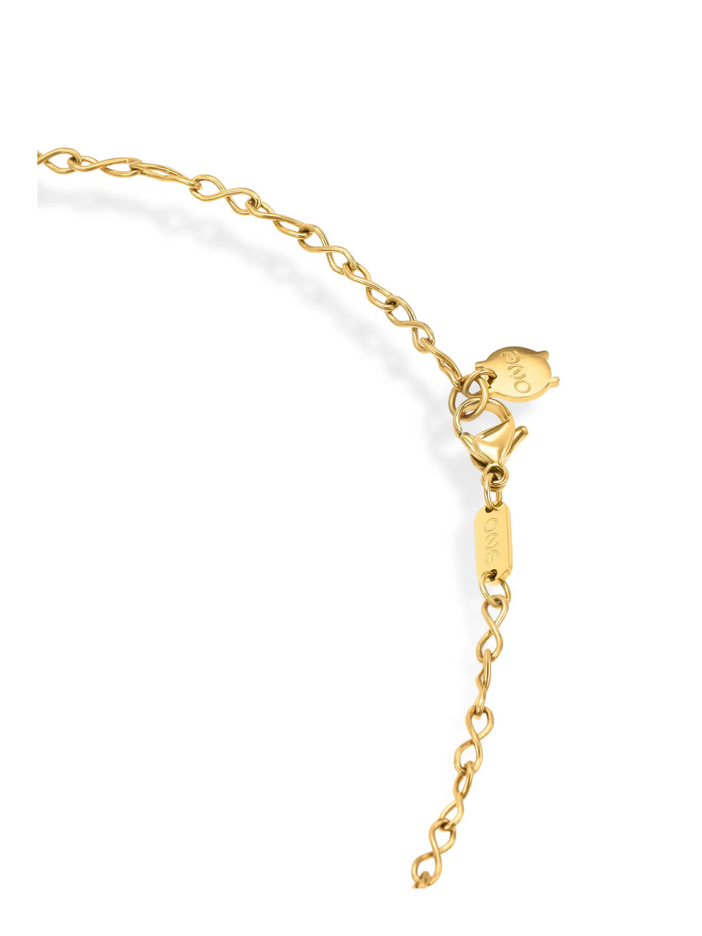 Collar Neckmess Enlace Long Gold