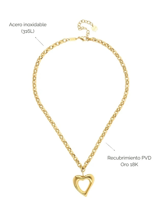 Collar Neckmess Monumental Gold