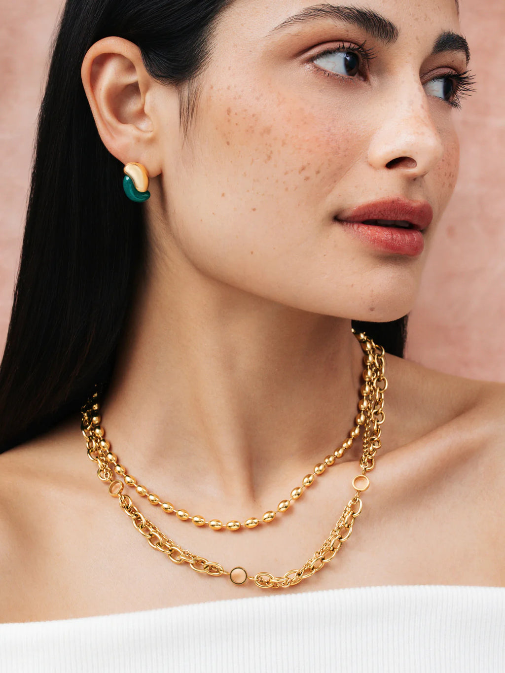 Collar Neckmess Power Gold