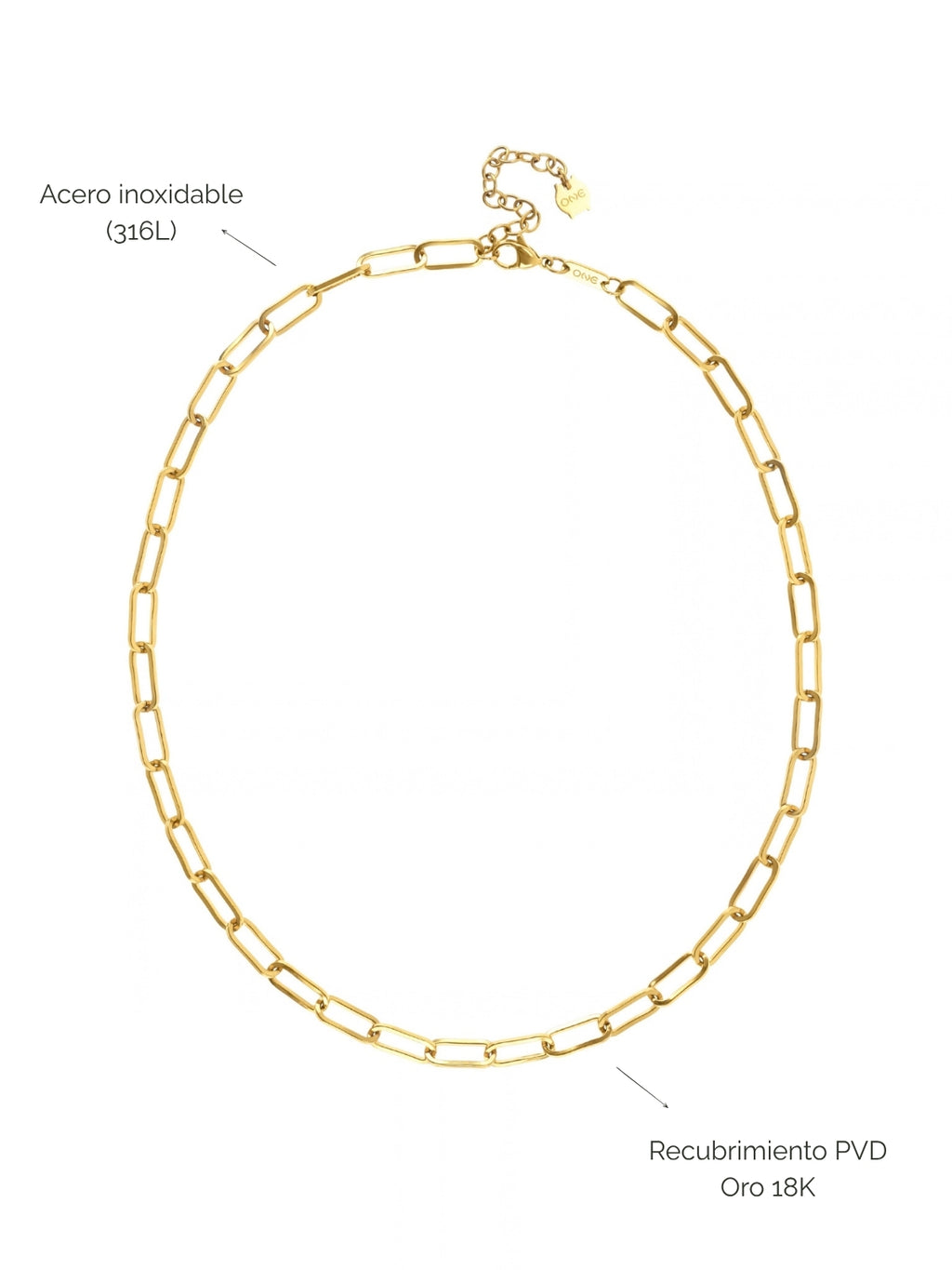 Collar Neckmess Prestige Gold