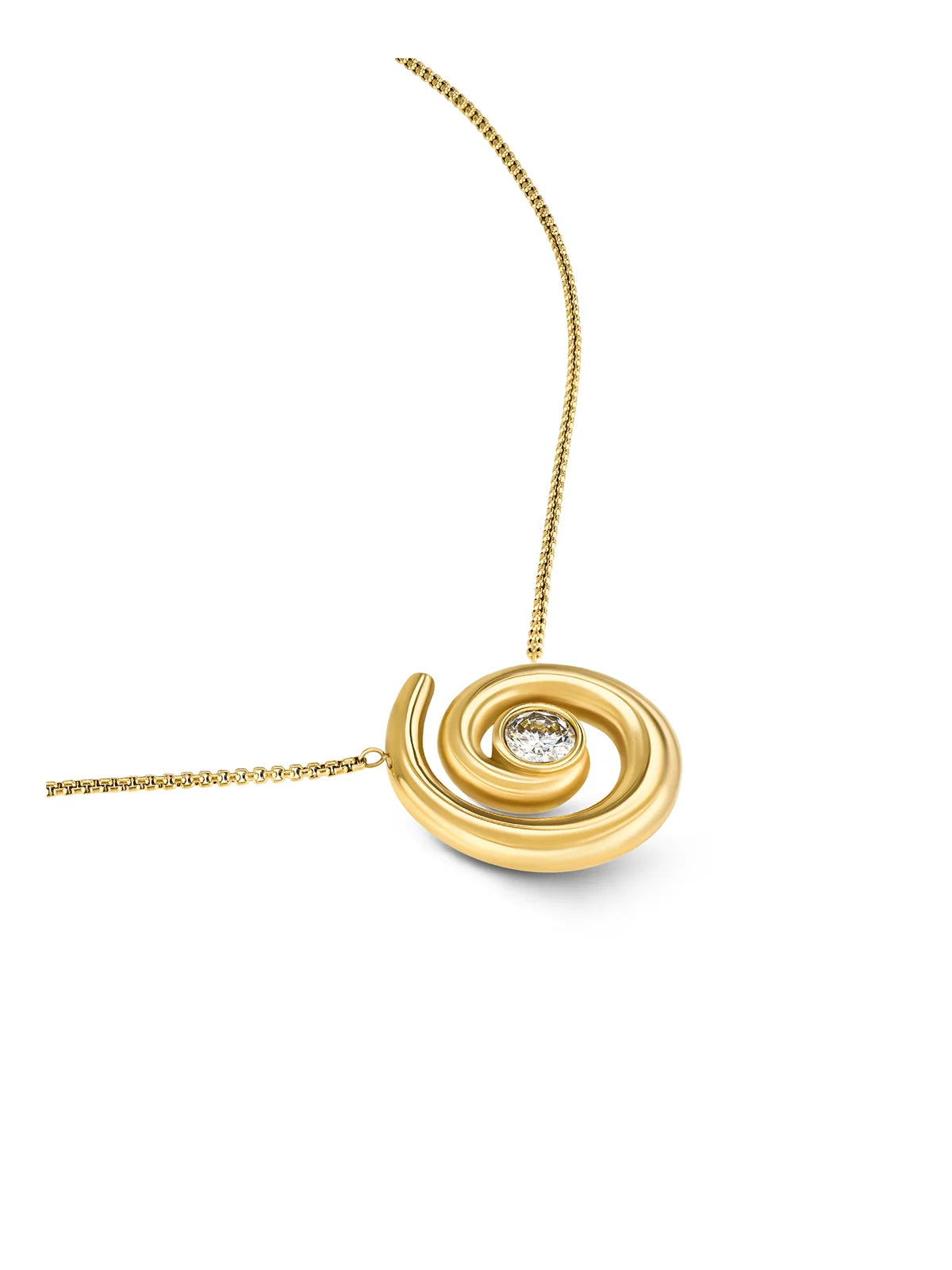 Collar Chess Spiral Gold