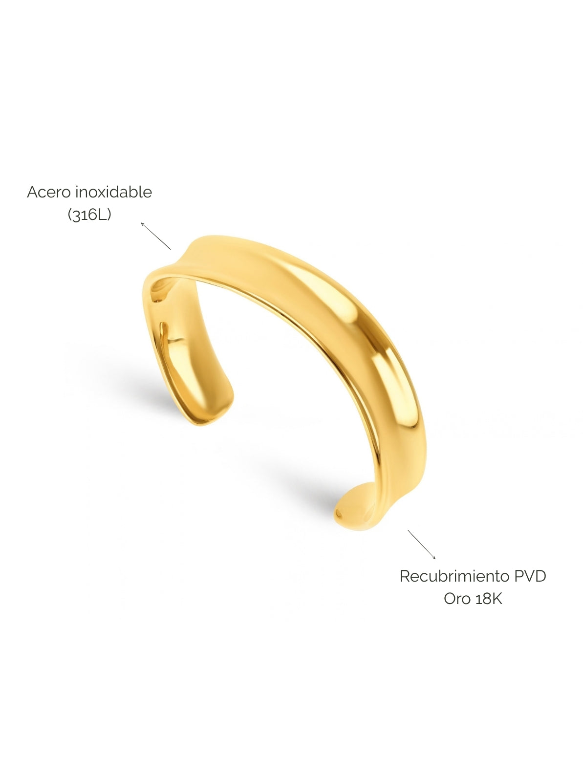 Esclava Contour Gold