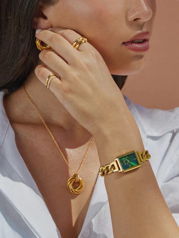 Reloj Mini Dare Gold Green