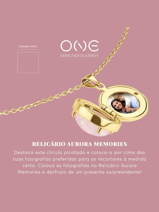 Relicario Aurora Memories Gold
