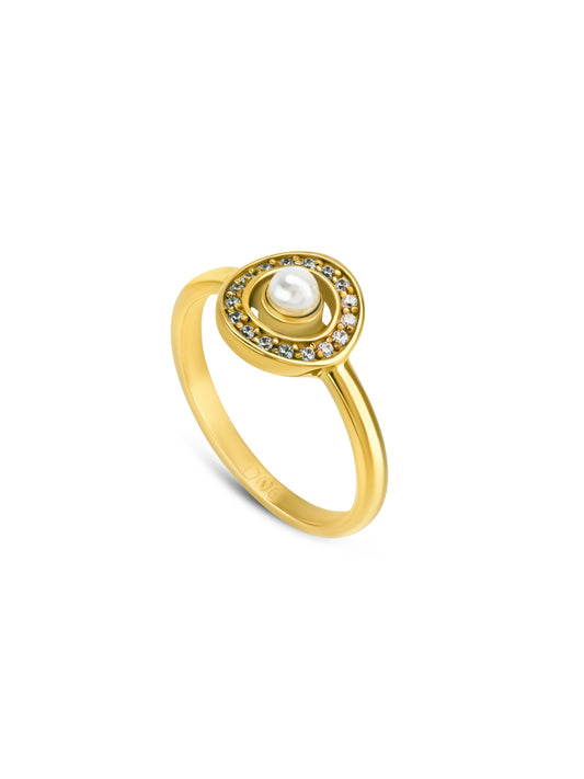 Anillo Ophelia Pearl Gold 5