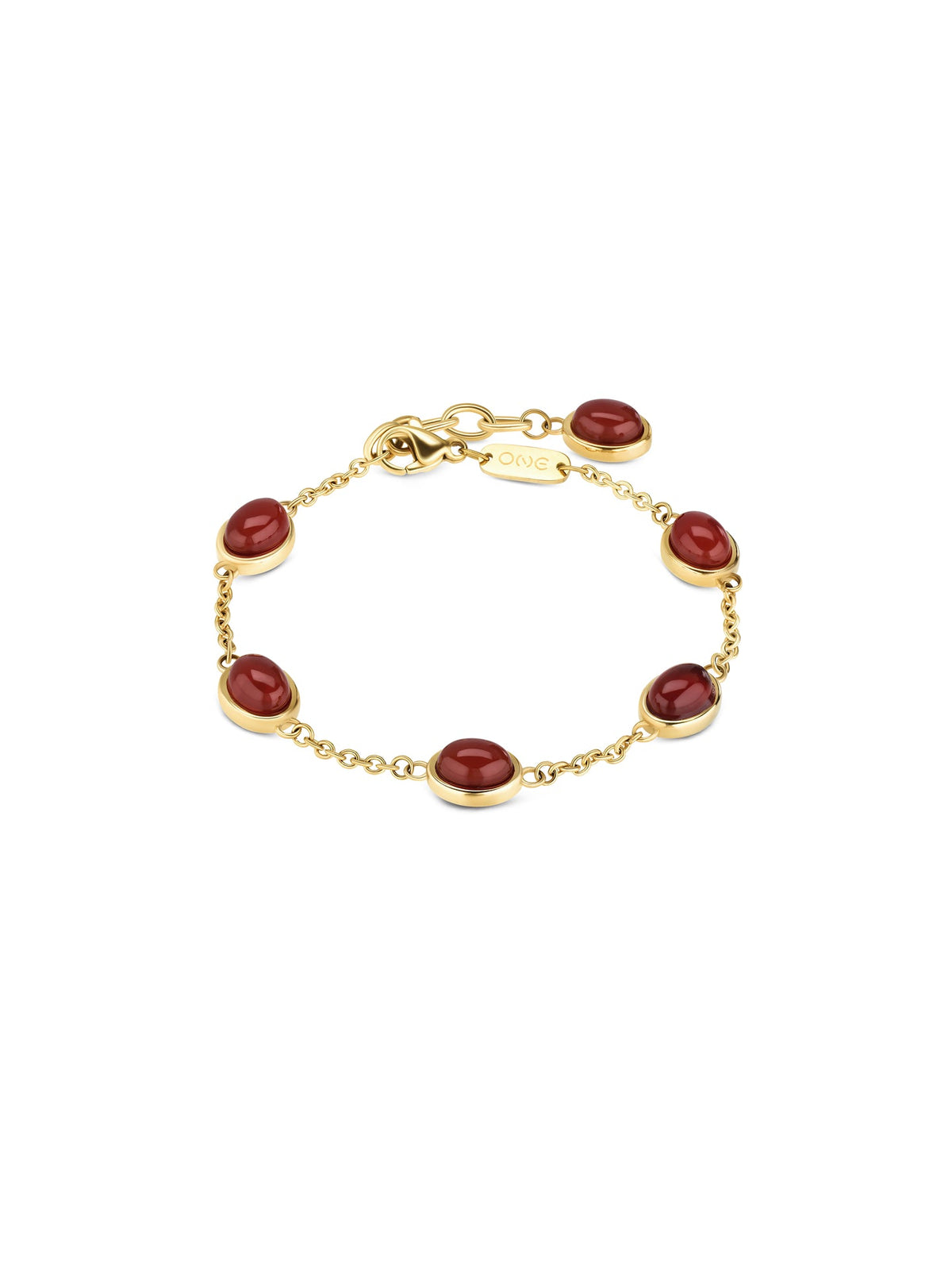 Pulsera Salina Oval Warm Red