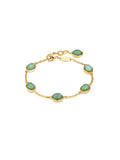 Pulsera Salina Oval Green Mint