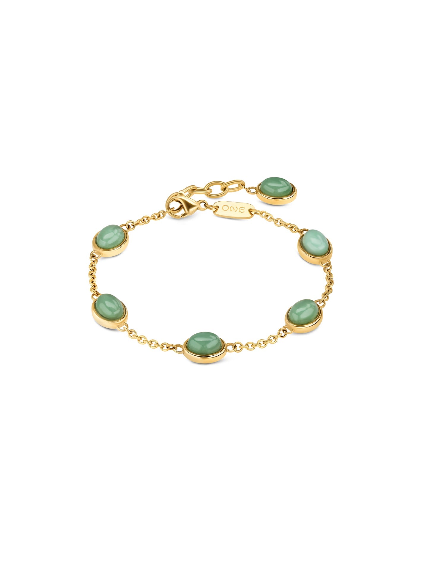 Pulsera Salina Oval Green Mint