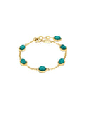 Pulsera Salina Oval Deep Green